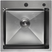 Мойка для кухни Gerhans K35050BD 50x50 графит