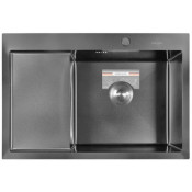 Мойка для кухни Gerhans K37851В-R 78x51 графит
