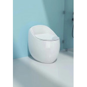 Унитаз моноблок Badenbecher, крышка микролифт, белый, 8618AW