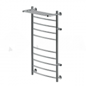 Полотенцесушитель водяной Ника Arc ЛД (г) ВП-100/50/56 с полкой с боковым подключением