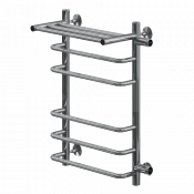 Полотенцесушитель водяной Ника Quadro Л90 (г) ВП-60/40/46 с полкой с боковым подключением