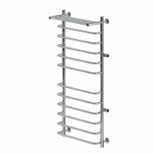 Полотенцесушитель водяной Ника Quadro Л90 (г) ВП-120/50/56 с полкой с боковым подключением