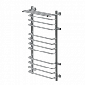 Полотенцесушитель водяной Ника Quadro Л90 (г2) ВП-100/40/46 с полкой с боковым подключением