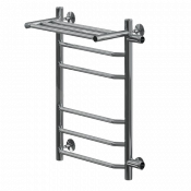 Полотенцесушитель водяной Ника Trapezium ЛТ (г) ВП-60/50/56 с полкой с боковым подключением