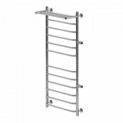 Полотенцесушитель водяной Ника Trapezium ЛТ (г) ВП-120/60/66 с полкой с боковым подключением