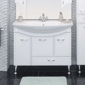 Тумба Runo / Руно Севилья 105 Вн Т10 RUNO с бельевой корзиной