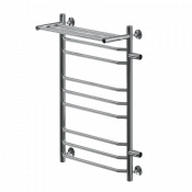 Полотенцесушитель водяной Ника Trapezium ЛТ (г2) ВП-80/50/56 с полкой с боковым подключением