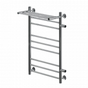 Полотенцесушитель водяной Ника Classic ЛП (г2) ВП-80/50/56 с полкой с боковым подключением