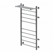 Полотенцесушитель водяной Ника Classic ЛП (г) ВП-100/40/46 с полкой с боковым подключением