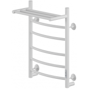 Полотенцесушитель электрический Ника Way I 60/40 с полкой белый матовый