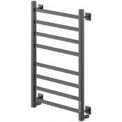 Полотенцесушитель электрический Ника Step-1 80/50 U черный матовый