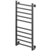 Полотенцесушитель электрический Ника Step-1 100/50 U черный матовый