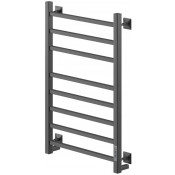 Полотенцесушитель электрический Ника Step-2 80/50 U черный матовый