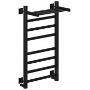 Полотенцесушитель электрический Ника Step-1 ВП U 80/40 черный матовый