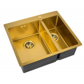 Мойка для кухни Zorg SZR-59-2-51-L BRONZE бронза