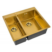 Мойка для кухни Zorg SZR-59-2-51-R BRONZE бронза