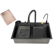 Мойка для кухни Zorg Master ZM 7546 GRAFIT графит