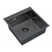 Мойка для кухни Zorg Steel Kitchen SKS 5151 GRAFIT графит