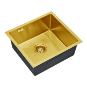 Мойка для кухни Zorg Steel Kitchen SKS 4844 BRONZE бронза