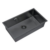 Мойка для кухни Zorg Steel Kitchen SKS 7444 GRAFIT графит