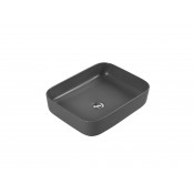 Раковина накладная Aquatek Вега AQ5515-MG 50 серый матовый