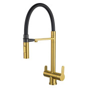 Смеситель для кухни Zorg Inox Magnit SZR-3030 BRONZE бронза