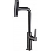 Смеситель для кухни Zorg Steel Hammer SH 092 PVD GRAFIT графит