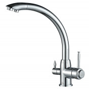 Смеситель для кухни Zorg Steel Hammer SH 699 CR хром