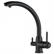 Смеситель для кухни Zorg Steel Hammer SH 699 BLACK черный