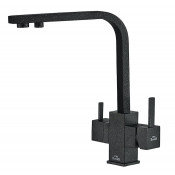 Смеситель для кухни Zorg Steel Hammer SH 905 BLACK черный