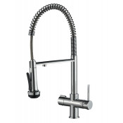 Смеситель для кухни Zorg Steel Hammer SH 2005-1 CR хром