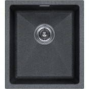 Мойка для кухни Paulmark Lumi UNI LU41-DG 41x46 графит