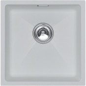 Мойка для кухни Paulmark Lumi UNI LU45-WH 45.5x46 белый