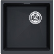 Мойка для кухни Paulmark Lumi UNI-SKEW LU45SK-AN 45.5x44 антрацит