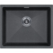 Мойка для кухни Paulmark Lumi UNI LU55-DG 55.5x46 графит