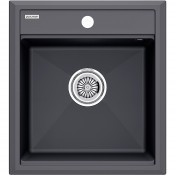 Мойка для кухни Paulmark StepIA PM114651-AN 46x51 антрацит