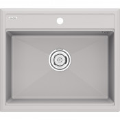 Мойка для кухни Paulmark StepIA PM115951-GRS 59x51 серый дым