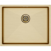 Мойка для кухни Paulmark Next PM215444-BG 54x44 брашированное золото
