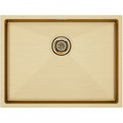Мойка для кухни Paulmark Next PM215844-BG 58x44 брашированное золото