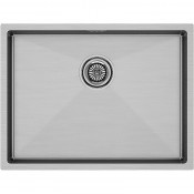 Мойка для кухни Paulmark Next PM215844-BS 58x44 брашированная сталь
