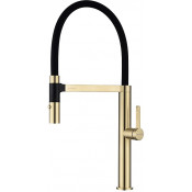 Смеситель для кухни Paulmark Leader Le214101-SBG светлое брашированное золото