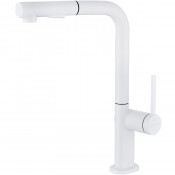 Смеситель для кухни Paulmark Neo Ne214419-431 белый матовый