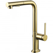 Смеситель для кухни Paulmark Neo Ne214419-BG брашированное золото