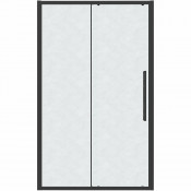 Душевая дверь Grossman Cosmo 100.K33.02.130.21.02 130 черный матовый/шиншилла