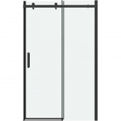 Душевая дверь Grossman Classic 100.K33.04.130.21.00 130 черный матовый/прозрачное