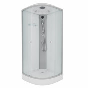 Душевая кабина Niagara Eco E100/13/MT 100х100 белый/матовое