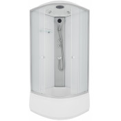 Душевая кабина Niagara Eco E80/40/MT 80х80 белый/матовое