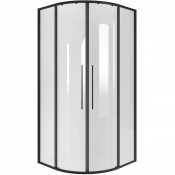 Душевой уголок Niagara Nova NG-6827-34BLACK 100х100х195 профиль черный матовый/стекло прозрачное