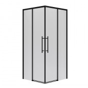 Душевой уголок Niagara Nova NG-6829-34BLACK 90х90х195 профиль черный матовый/стекло прозрачное