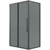 Душевой уголок Grossman Cosmo 120.K33.02.1080.21.10 100x80 черный матовый/тонированное